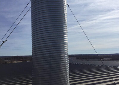 steel factory chimney pipe